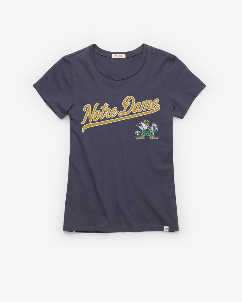NOTRE DAME FIGHTIN IRISH TAIL SWEEP '47 FRANKIE TEE WOMENS