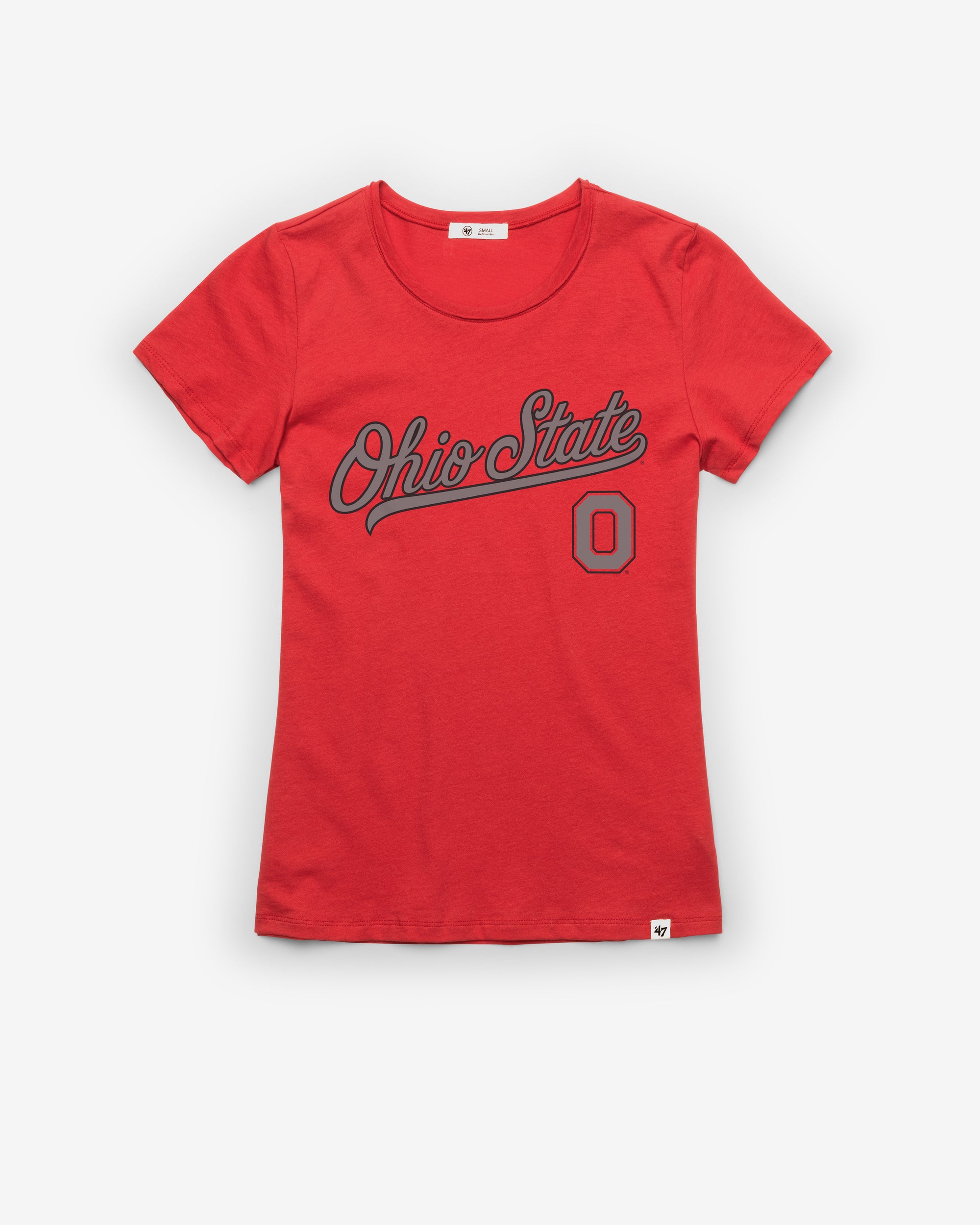 OHIO STATE BUCKEYES TAIL SWEEP '47 FRANKIE TEE WOMENS