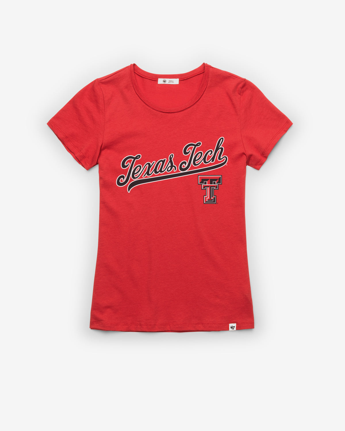 TEXAS TECH RED RAIDERS TAIL SWEEP '47 FRANKIE TEE WOMENS