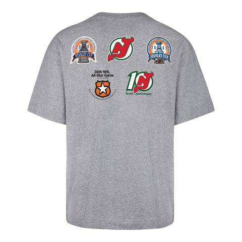 NEW JERSEY DEVILS VINTAGE HISTORY LOCK '47 FOUNDATION TEE