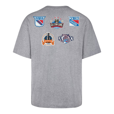 NEW YORK RANGERS VINTAGE HISTORY LOCK '47 FOUNDATION TEE