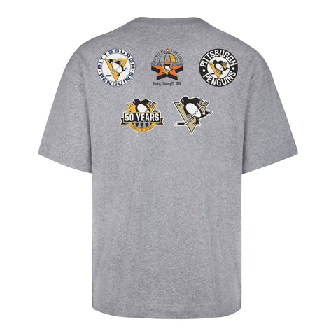 PITTSBURGH PENGUINS VINTAGE HISTORY LOCK '47 FOUNDATION TEE