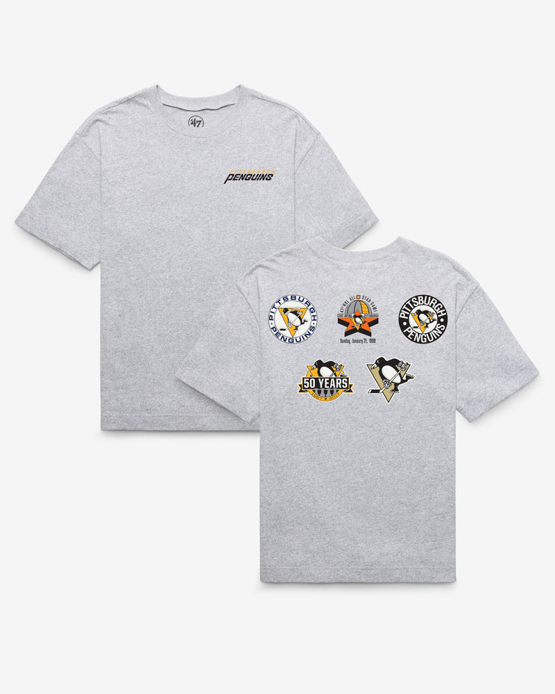 PITTSBURGH PENGUINS VINTAGE HISTORY LOCK '47 FOUNDATION TEE