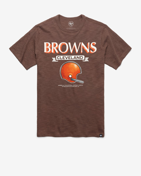 CLEVELAND BROWNS HISTORIC LONG HAUL '47 SCRUM TEE