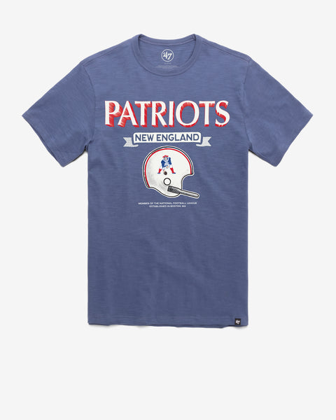 NEW ENGLAND PATRIOTS HISTORIC LONG HAUL '47 SCRUM TEE