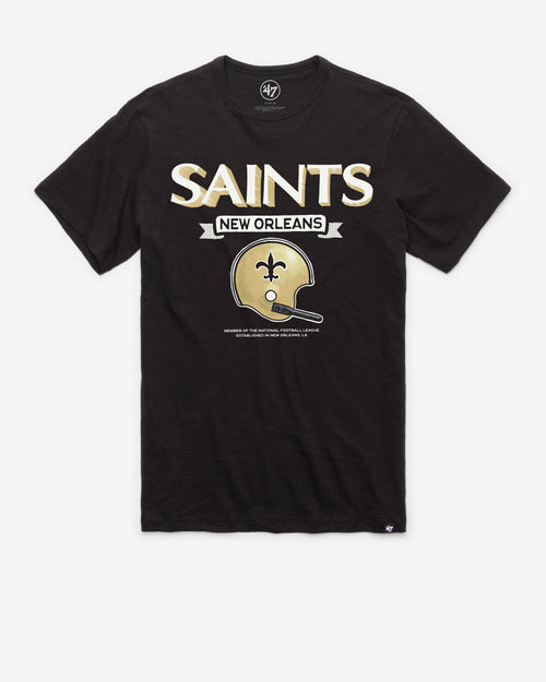 NEW ORLEANS SAINTS HISTORIC LONG HAUL '47 SCRUM TEE