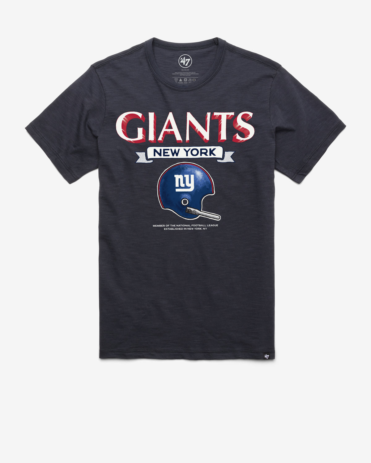NEW YORK GIANTS HISTORIC LONG HAUL '47 SCRUM TEE