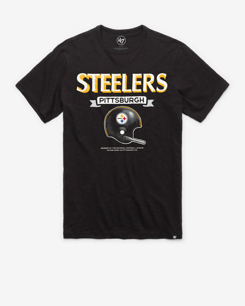 PITTSBURGH STEELERS HISTORIC LONG HAUL '47 SCRUM TEE