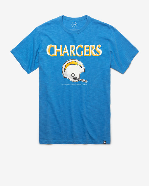 LOS ANGELES CHARGERS HISTORIC LONG HAUL '47 SCRUM TEE