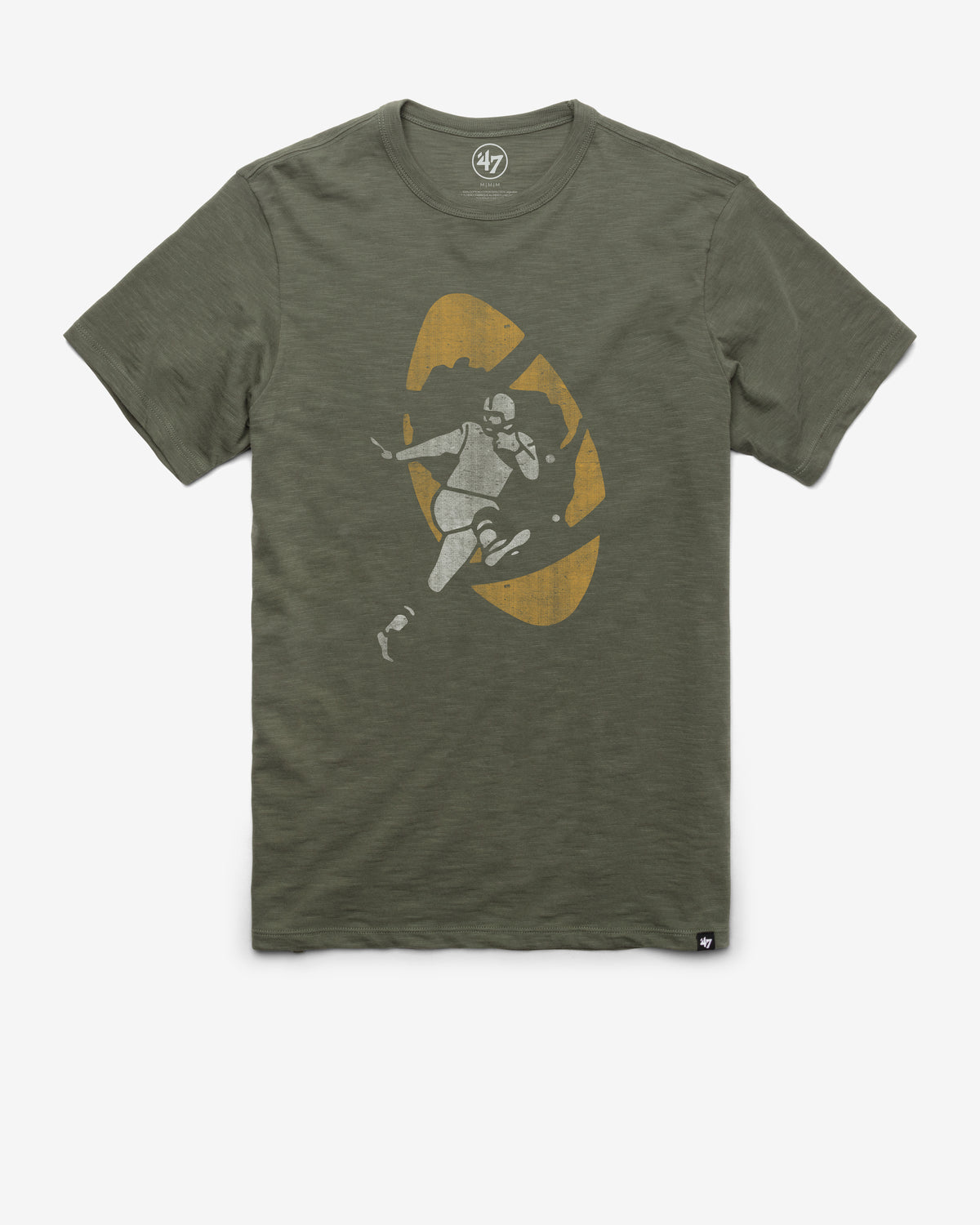 GREEN BAY PACKERS HISTORIC GRIT VINTAGE '47 SCRUM TEE