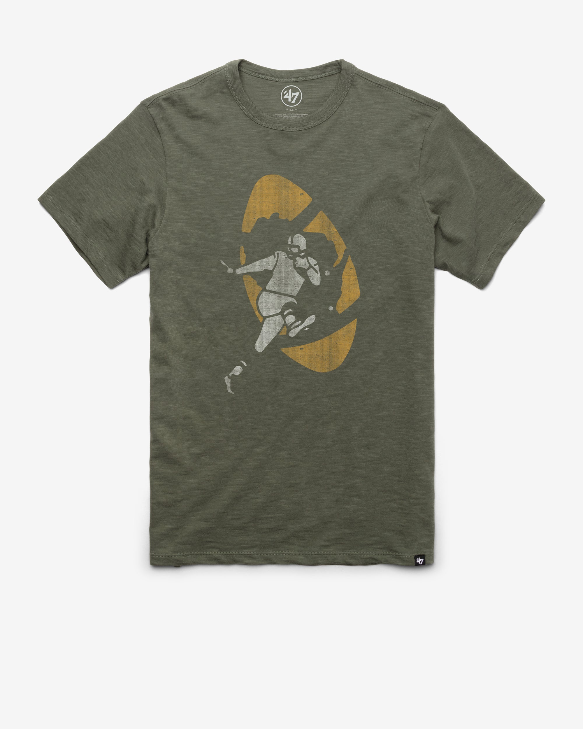GREEN BAY PACKERS HISTORIC GRIT VINTAGE '47 SCRUM TEE