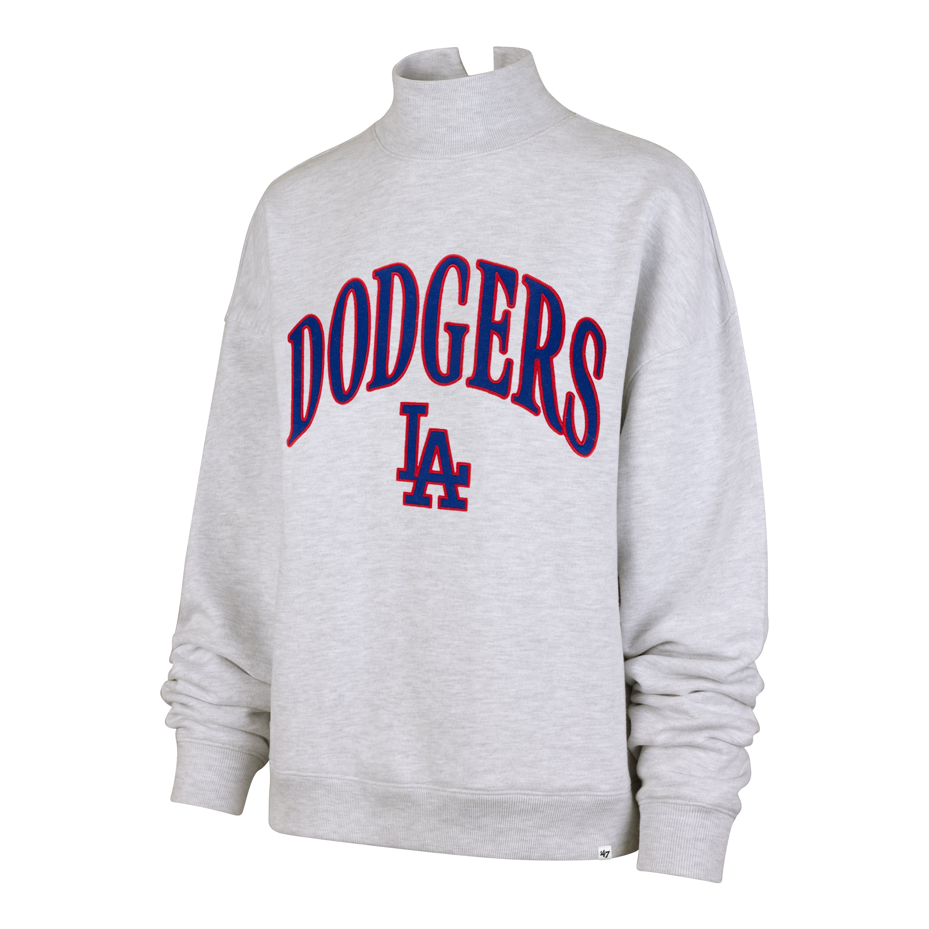 MIAMI MARLINS VANTAGE '47 MOCK NECK PULLOVER WOMENS - Relay Grey