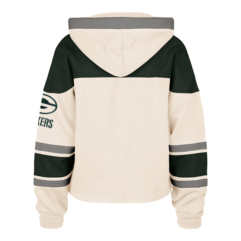 GREEN BAY PACKERS CHOP BLOCK CROPPED '47 SUPERIOR LACER HOOD WOMENS