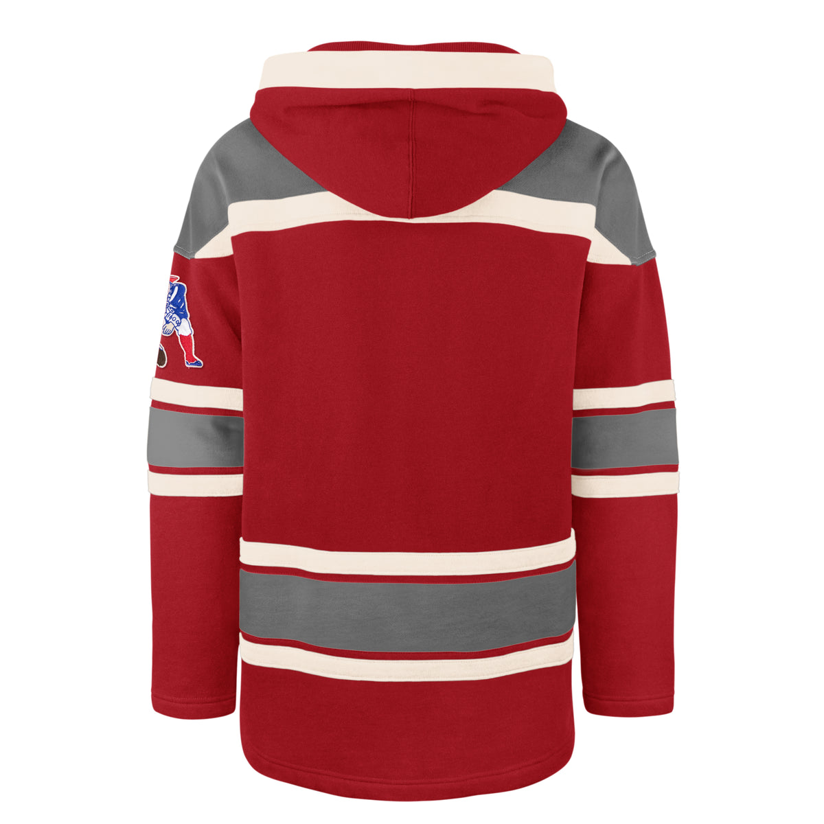 NEW ENGLAND PATRIOTS HISTORIC FIRST DOWN '47 SUPERIOR LACER HOOD