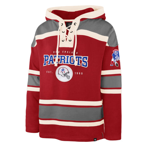 NEW ENGLAND PATRIOTS HISTORIC FIRST DOWN '47 SUPERIOR LACER HOOD