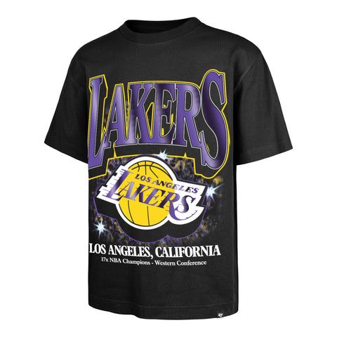 LOS ANGELES LAKERS CHAMPIONS FLASHBULB '47 FOUNDATION TEE