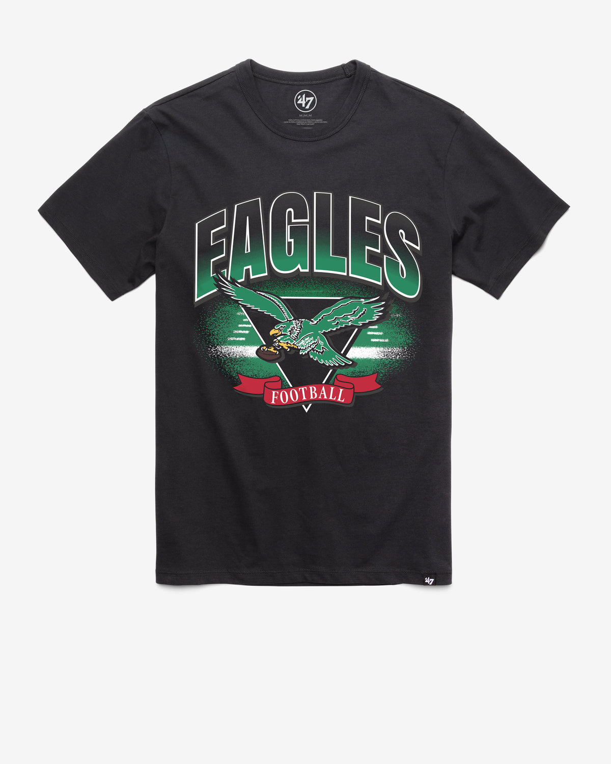PHILADELPHIA EAGLES HISTORIC ARENA FADE '47 FRANKLIN TEE