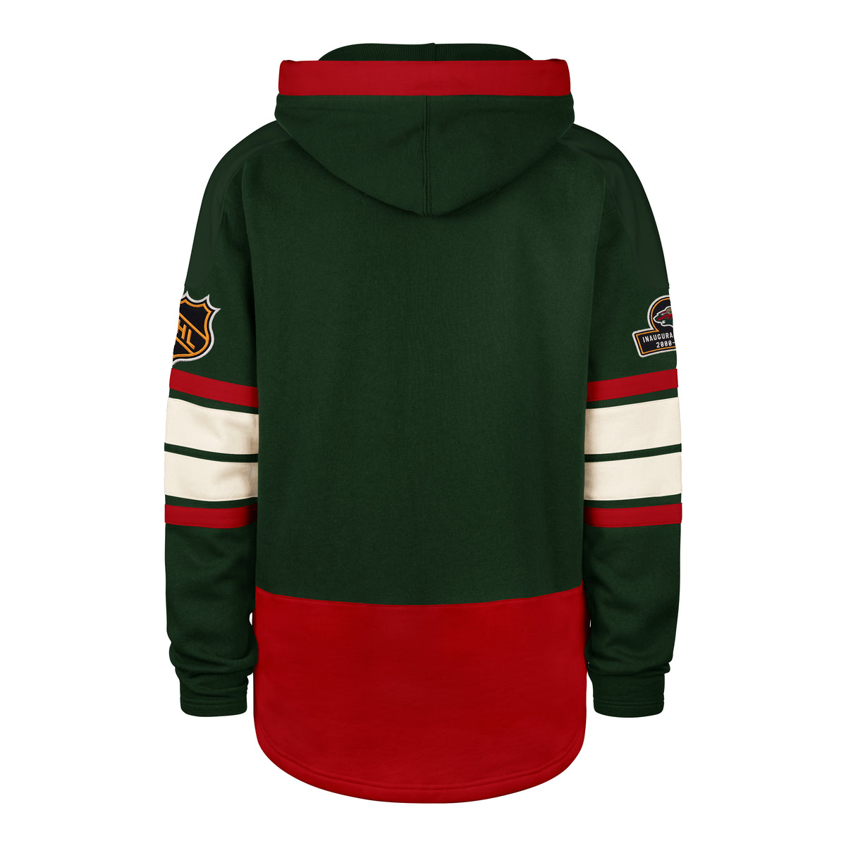 OLD TIME HOCKEY MINNESOTA WILD VINTAGE PUCK DROP DUAL '47 HERITAGE LACER