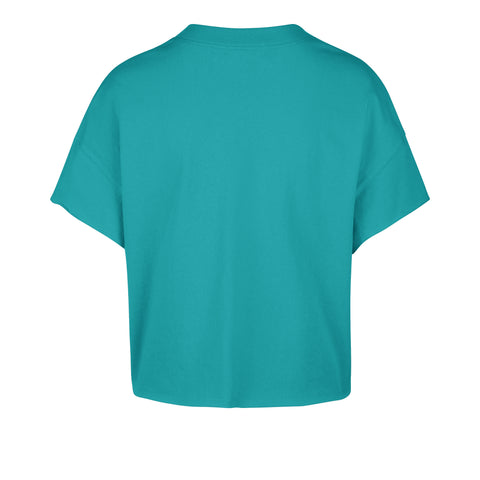 MIAMI DOLPHINS ELATION '47 OVERSIZED NOTCH NECK TEE WOMENS