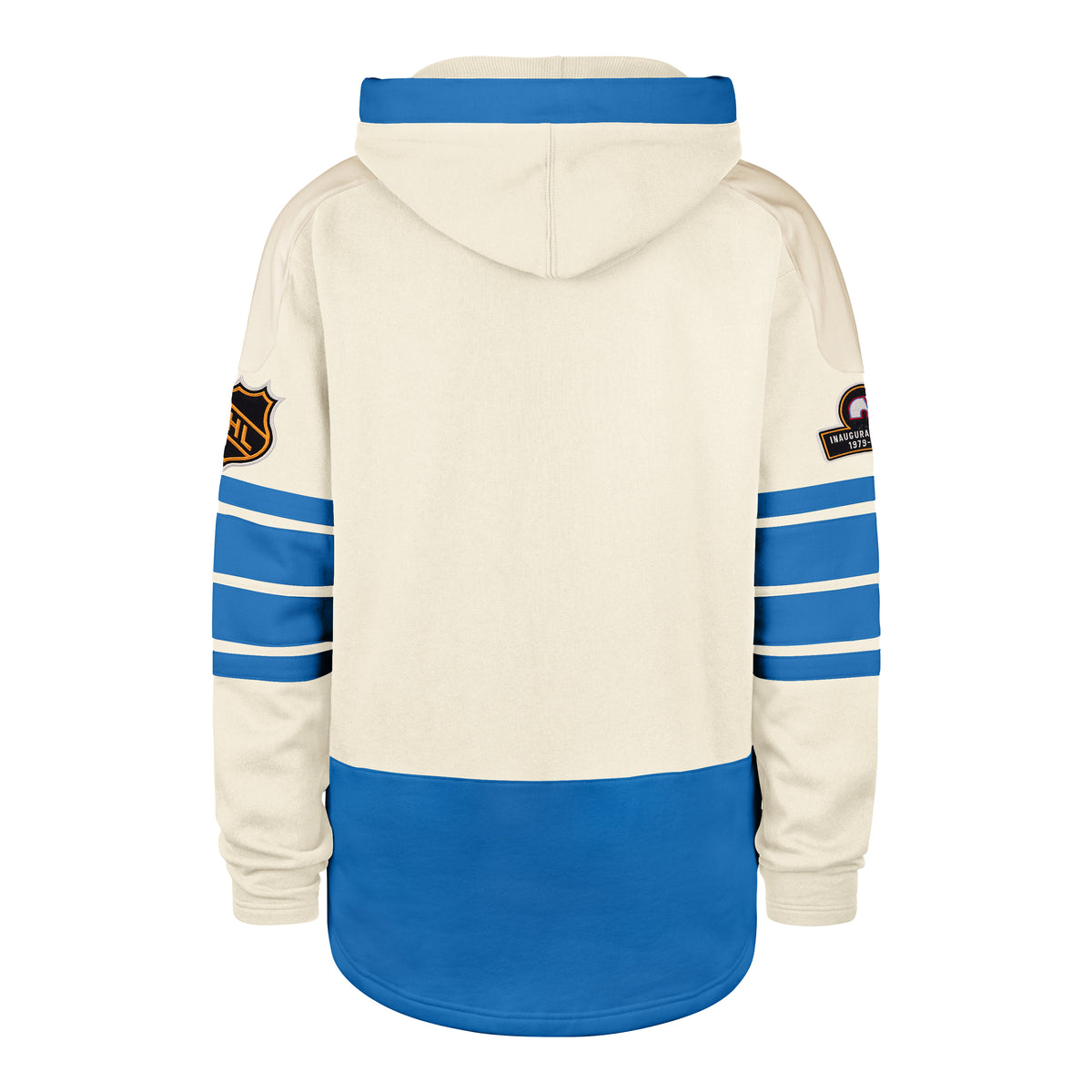 OLD TIME HOCKEY QUEBEC NORDIQUES VINTAGE PUCK DROP DUAL '47 HERITAGE LACER