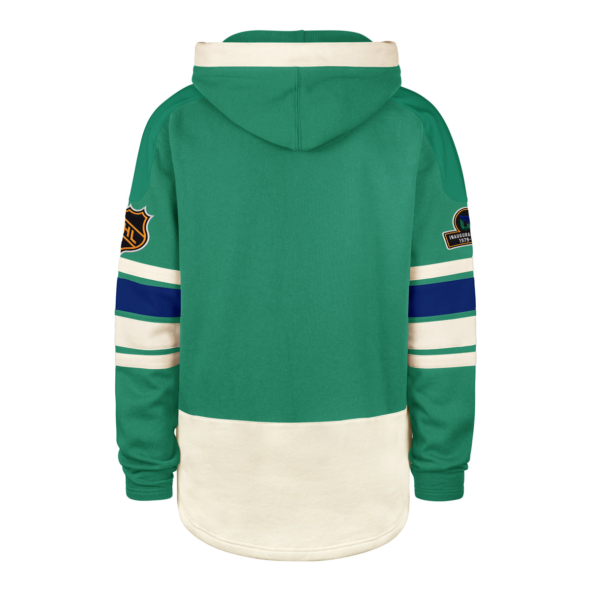 OLD TIME HOCKEY HARTFORD WHALERS VINTAGE PUCK DROP DUAL '47 HERITAGE LACER