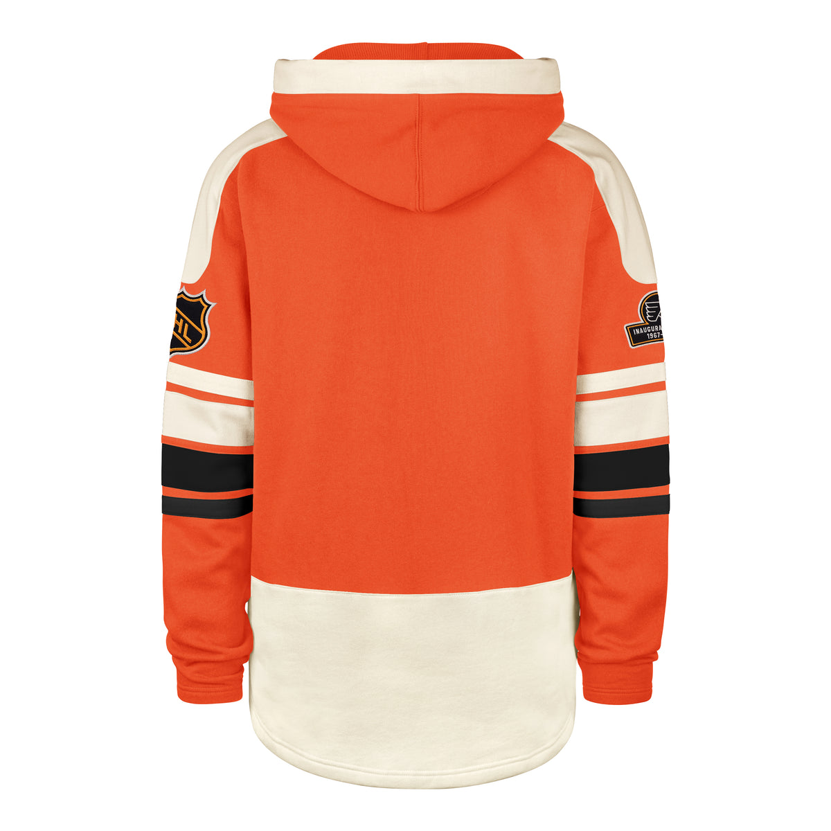 OLD TIME HOCKEY PHILADELPHIA FLYERS VINTAGE PUCK DROP DUAL '47 HERITAGE LACER