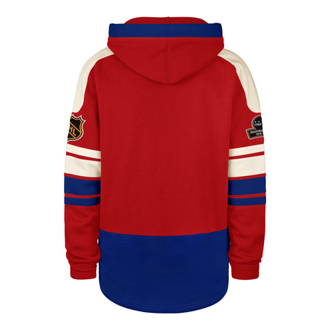 OLD TIME HOCKEY WASHINGTON CAPITALS VINTAGE PUCK DROP DUAL '47 HERITAGE LACER