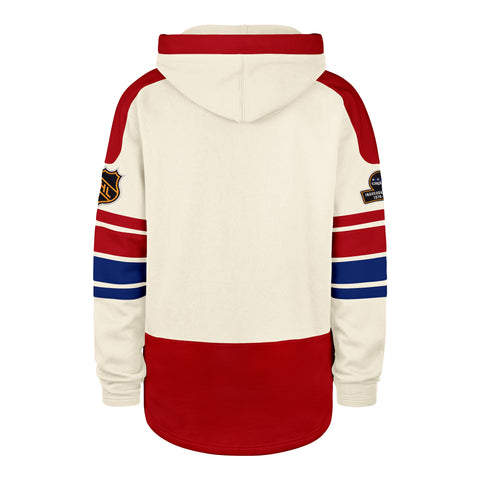 OLD TIME HOCKEY WASHINGTON CAPITALS VINTAGE PUCK DROP DUAL '47 HERITAGE LACER