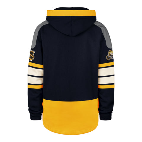 OLD TIME HOCKEY NASHVILLE PREDATORS VINTAGE PUCK DROP DUAL '47 HERITAGE LACER