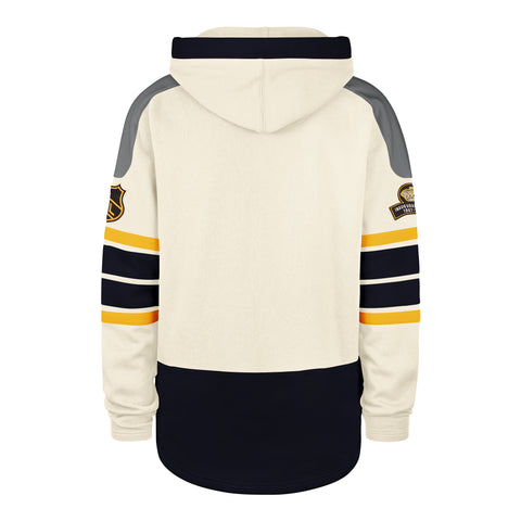 OLD TIME HOCKEY NASHVILLE PREDATORS VINTAGE PUCK DROP DUAL '47 HERITAGE LACER