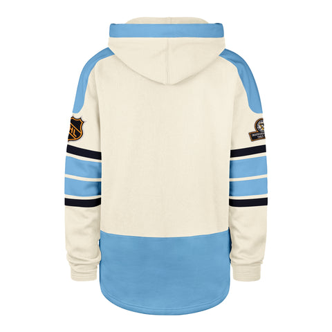 OLD TIME HOCKEY PITTSBURGH PENGUINS VINTAGE PUCK DROP DUAL '47 HERITAGE LACER