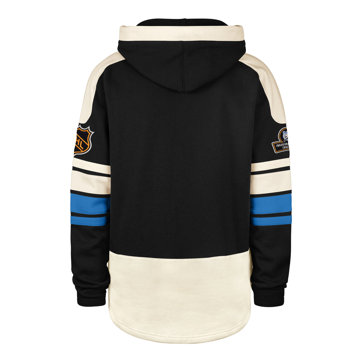 OLD TIME HOCKEY TAMPA BAY LIGHTNING VINTAGE PUCK DROP DUAL '47 HERITAGE LACER