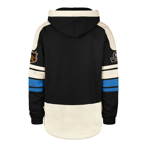 OLD TIME HOCKEY TAMPA BAY LIGHTNING VINTAGE PUCK DROP DUAL '47 HERITAGE LACER