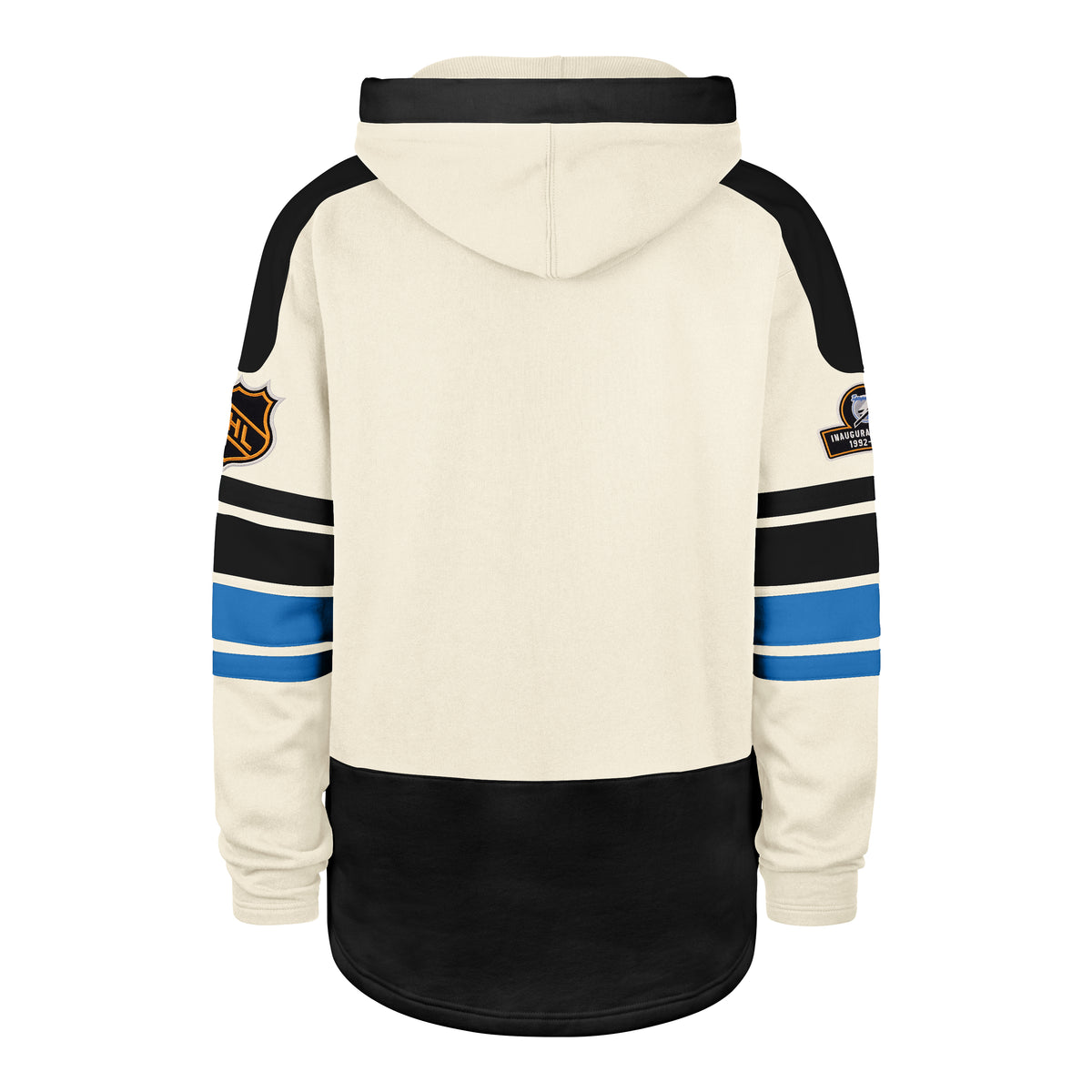 OLD TIME HOCKEY TAMPA BAY LIGHTNING VINTAGE PUCK DROP DUAL '47 HERITAGE LACER