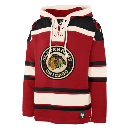 CHICAGO BLACKHAWKS MCLUCKY SUPERIOR '47 LACER HOOD