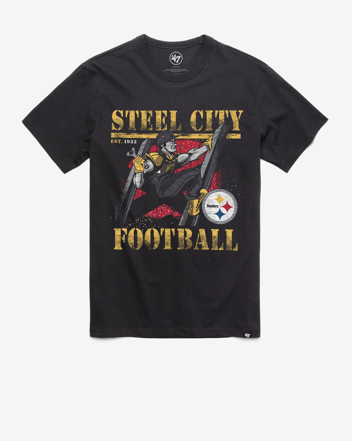 PITTSBURGH STEELERS REGIONAL '47 FRANKLIN TEE