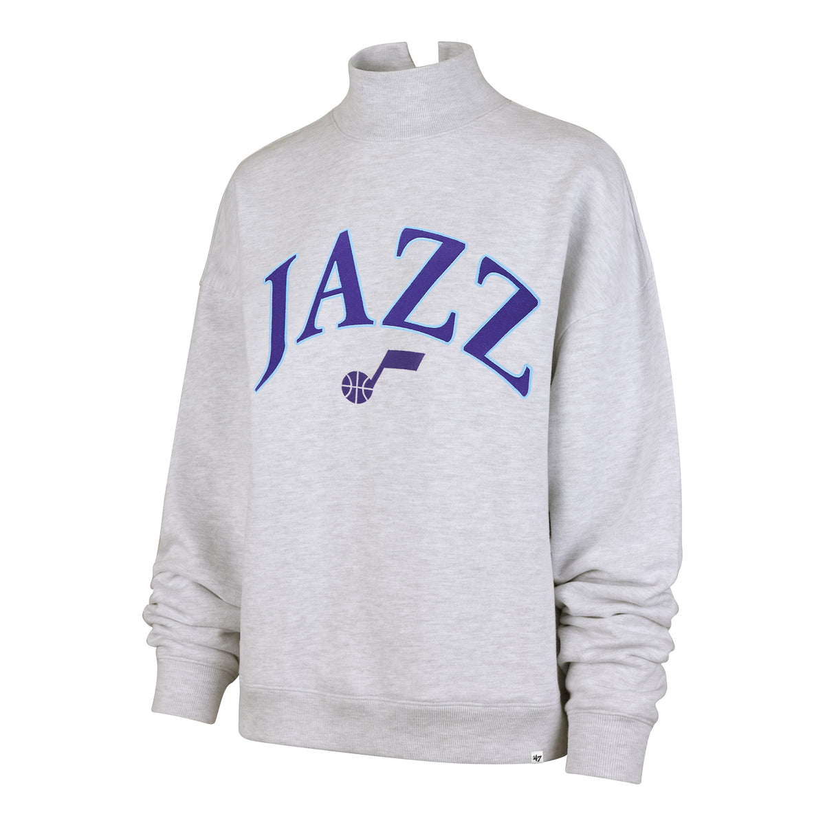 UTAH JAZZ VANTAGE '47 WOMEN'S MOCK NECK PULLOVER