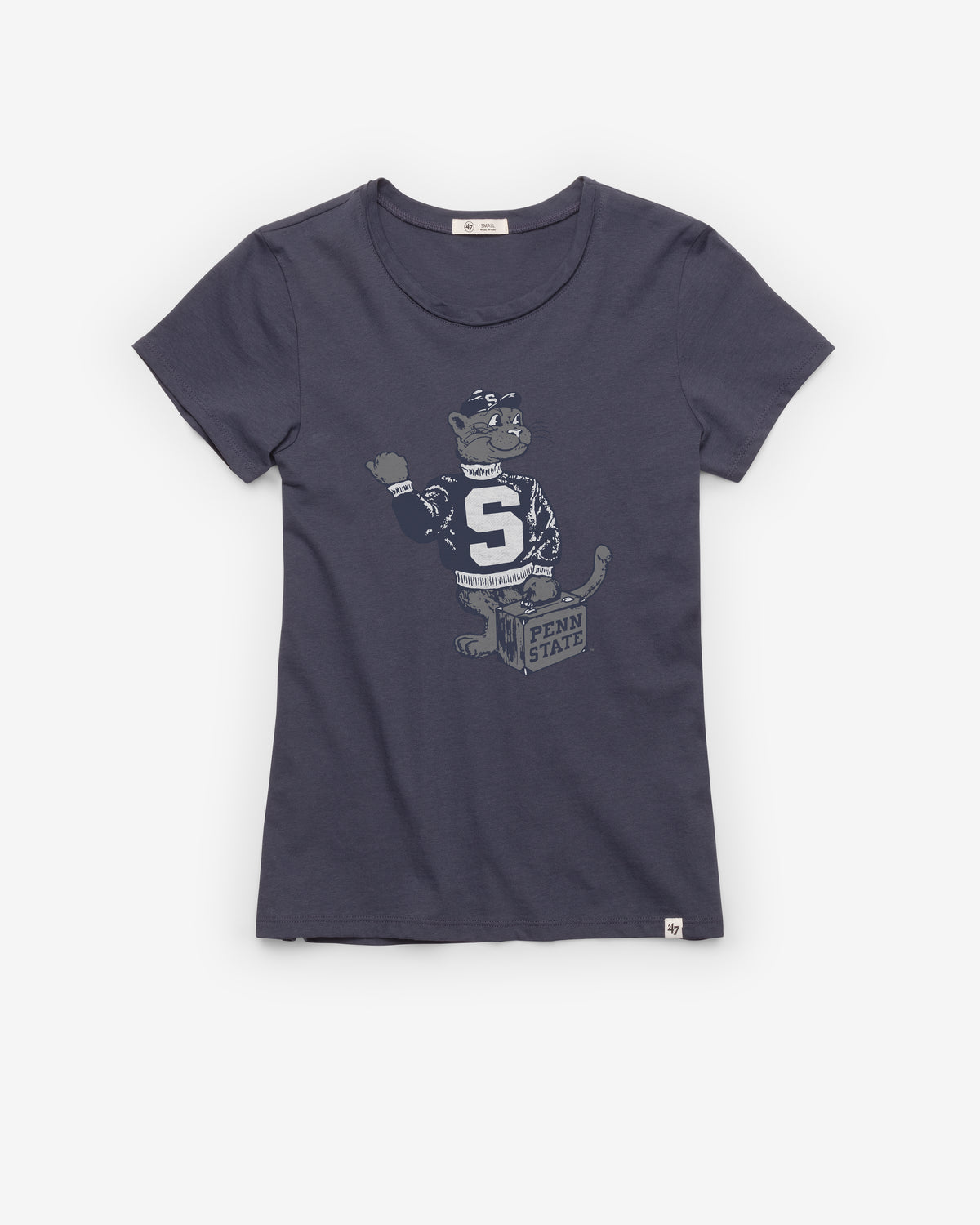 PENN STATE NITTANY LIONS VINTAGE PREMIER '47 FRANKIE TEE WOMENS