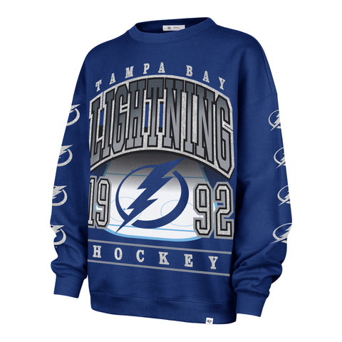 TAMPA BAY LIGHTNING GO BIG '47 OVERSIZED CREW WOMENS