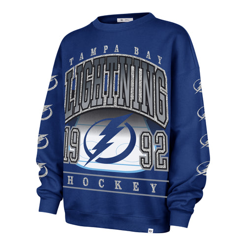 TAMPA BAY LIGHTNING GO BIG '47 OVERSIZED CREW WOMENS