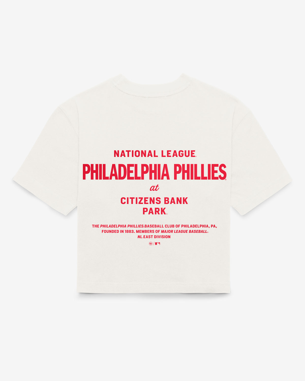 PHILADELPHIA PHILLIES LEON '47 FOUNDATION CITY TEE WOMENS