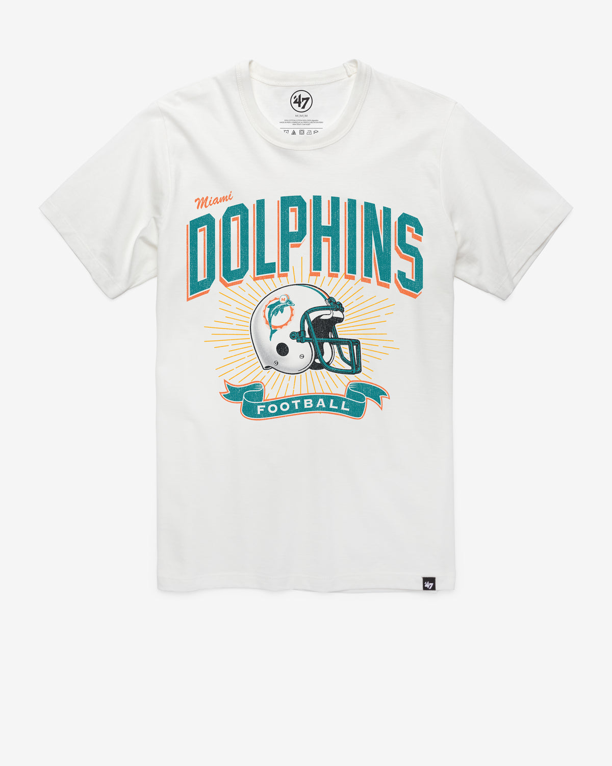 MIAMI DOLPHINS PRIME PLAY '47 FRANKLIN TEE