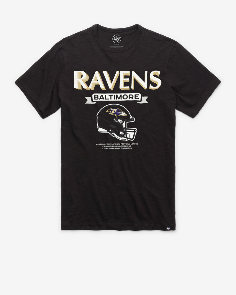 BALTIMORE RAVENS LONG HAUL '47 SCRUM TEE
