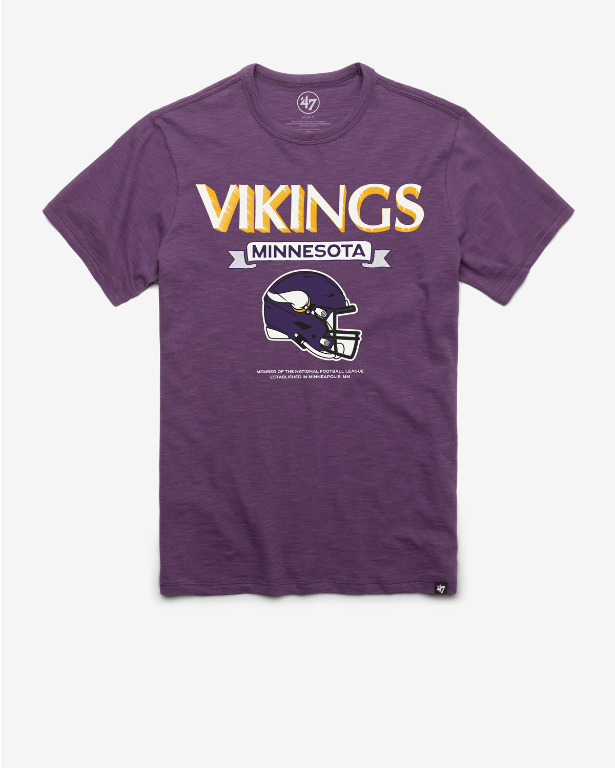 MINNESOTA VIKINGS LONG HAUL '47 SCRUM TEE