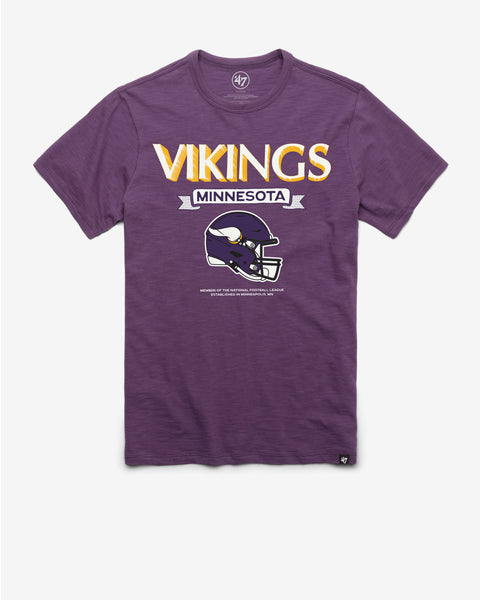 MINNESOTA VIKINGS LONG HAUL '47 SCRUM TEE