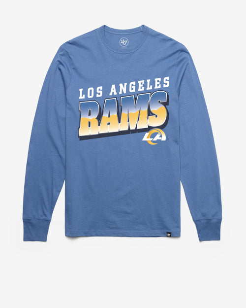 LOS ANGELES RAMS POLISHED '47 FRANKLIN LONG SLEEVE TEE