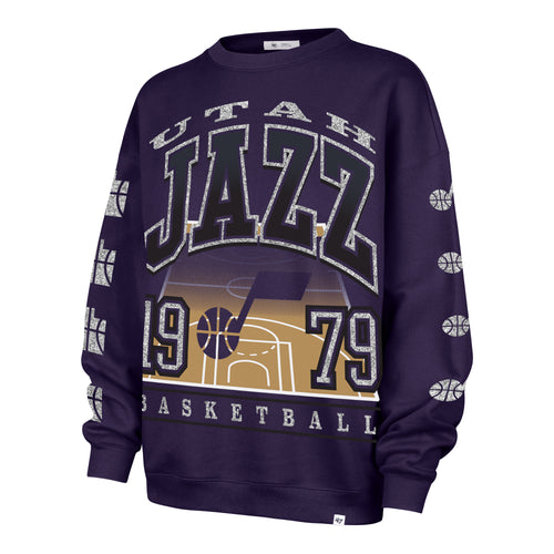 UTAH JAZZ GO BIG '47 OVERSIZED CREW WOMENS
