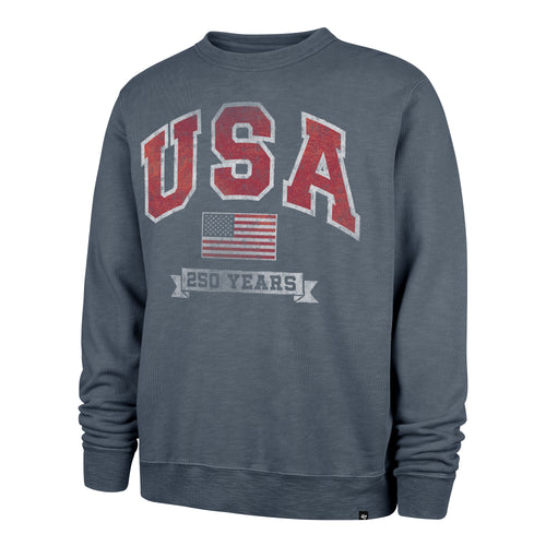 UNITED STATES 250 YEARS '47 SLUB FRENCH TERRY CREW