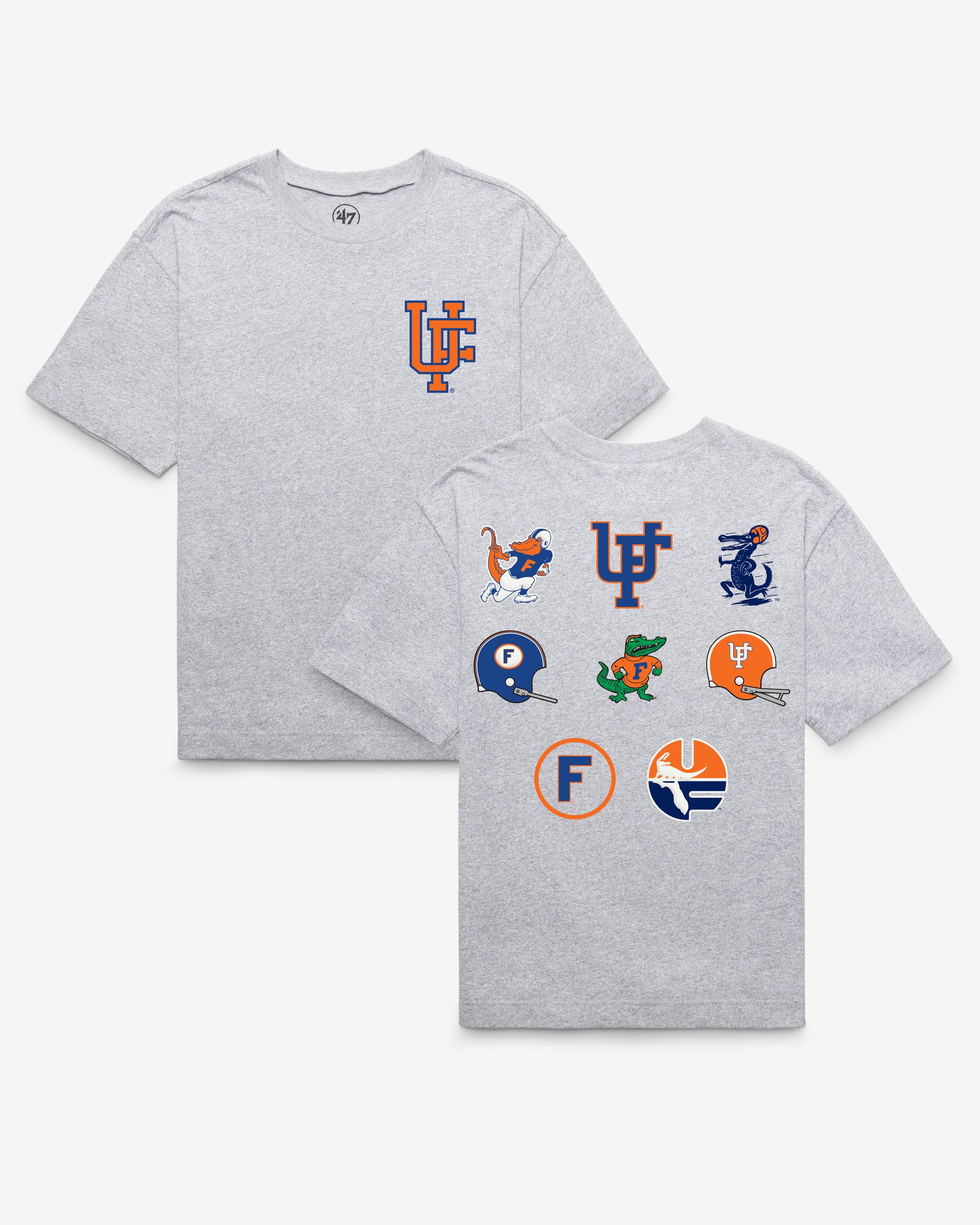 FLORIDA GATORS VINTAGE HISTORY LOCK '47 FOUNDATION TEE