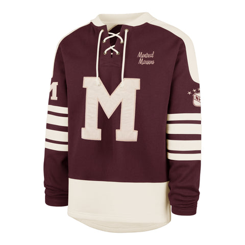 MONTREAL MAROONS SWEEP CHECK '47 ETERNAL LACER
